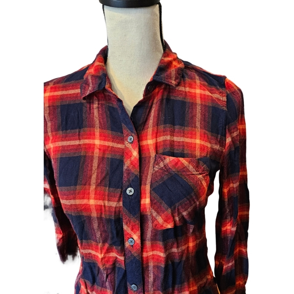 Gap Red Flannel - Picture 3 of 9